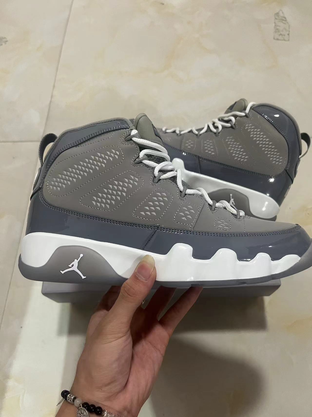X2-Air Jordan 9 Retro “Cool Grey”