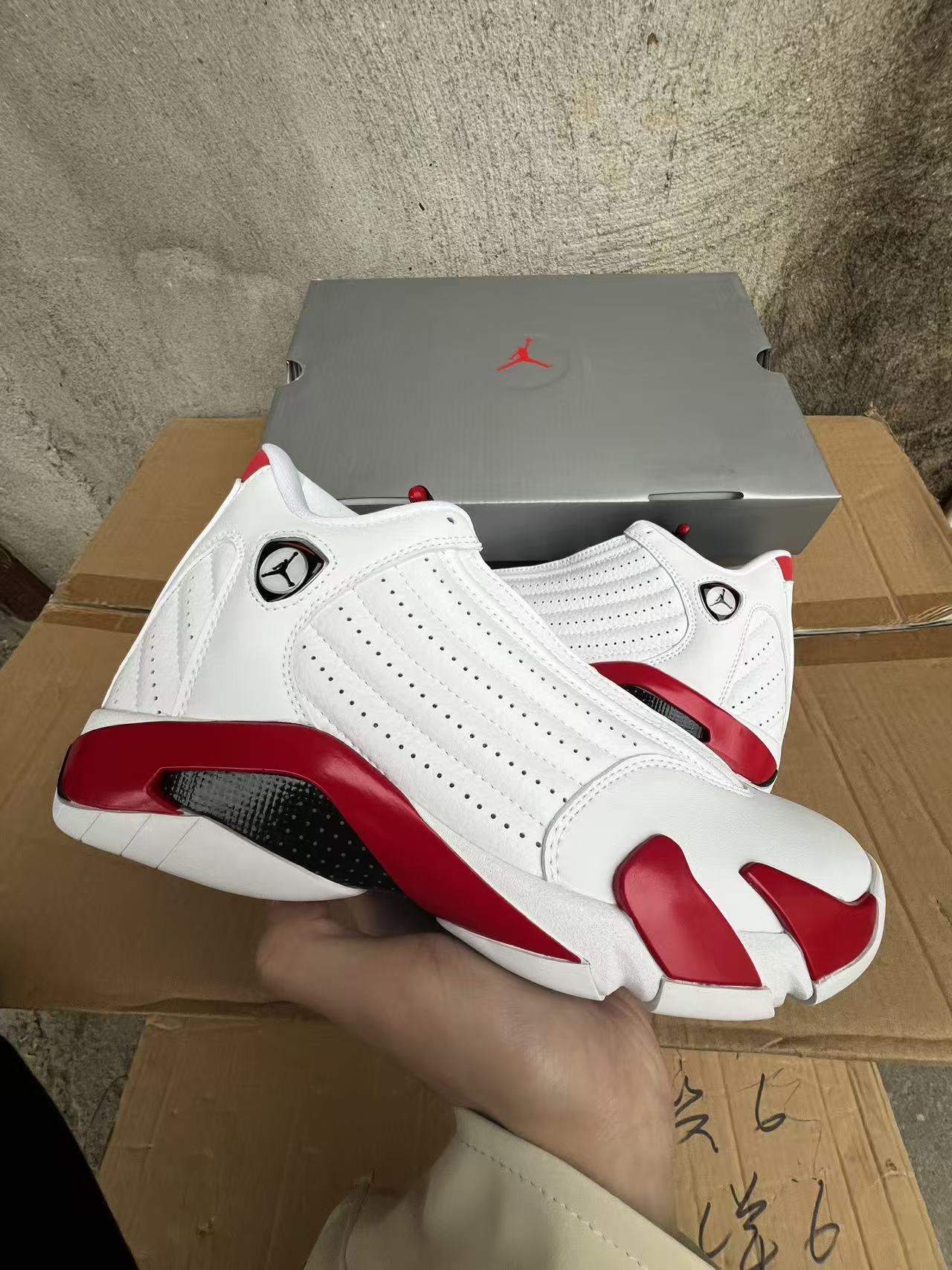 st-Air Jordan 14 “Candy Cane”
