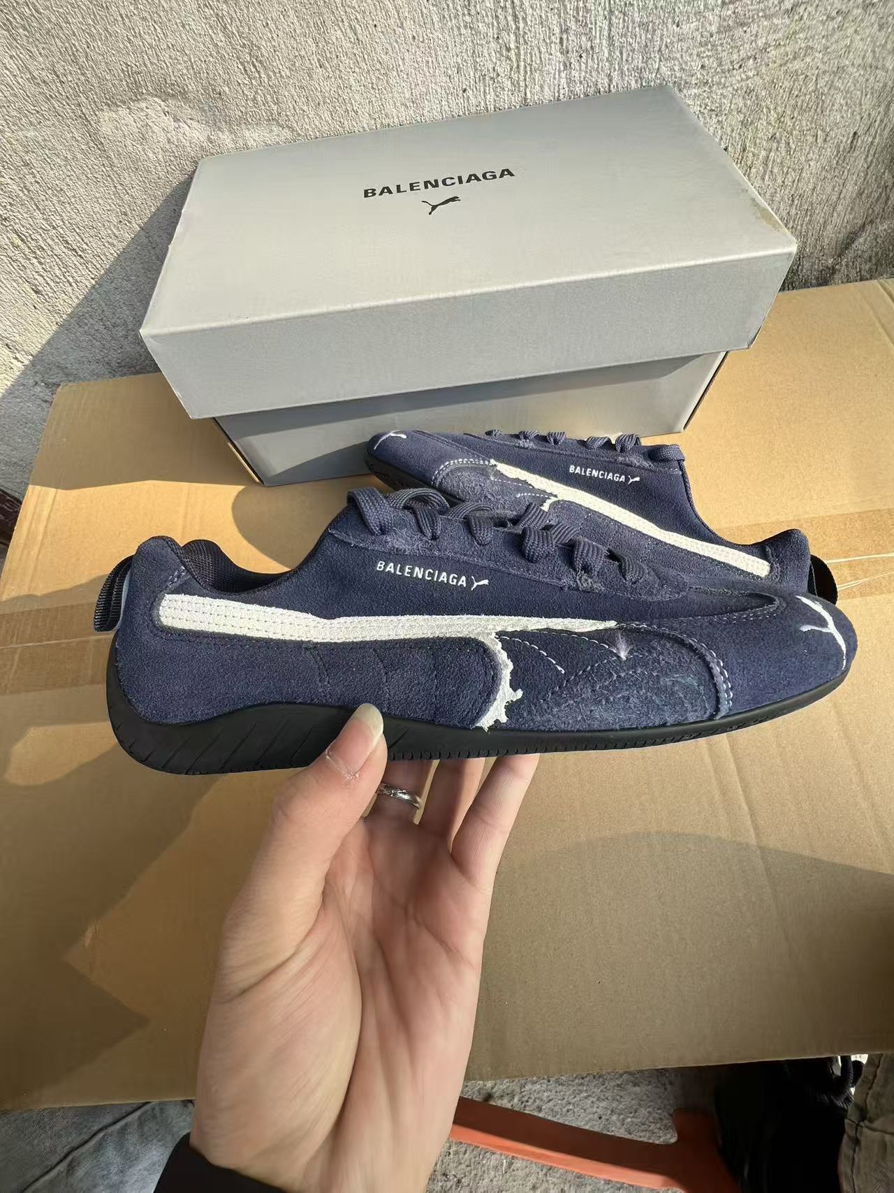 F-puma Speedcat Suede Balenciaga