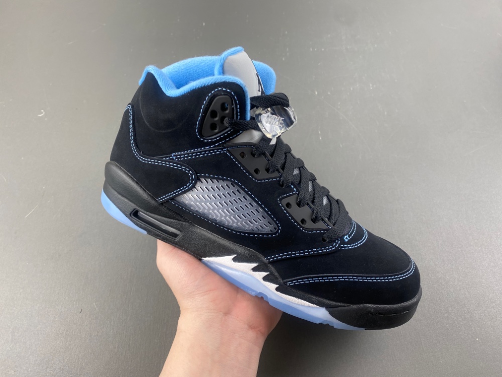 Air Jordan 5 Retro Black University Blue