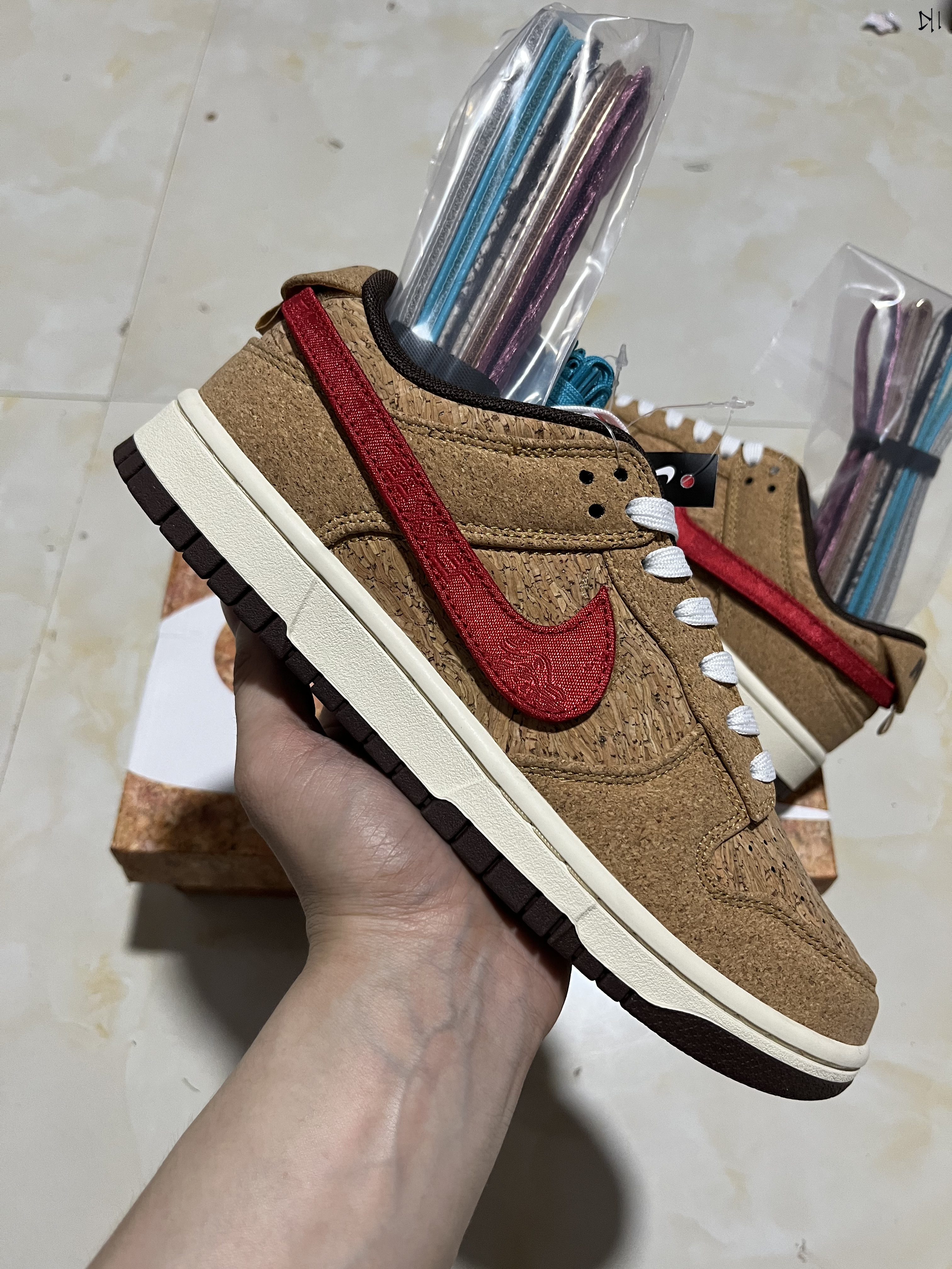 CLOT x Nike Dunk “Cork”